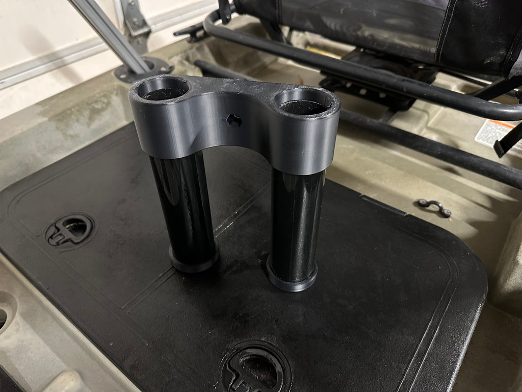 Dual Rod Storage Rack