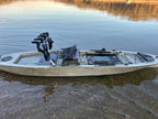 Flush Mounted Kayak Rod Rack
